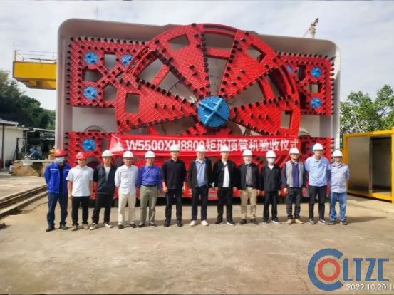 2.jpg W8800×H5500矩形顶管机轴承及刀盘座整装顺利通过客户验收