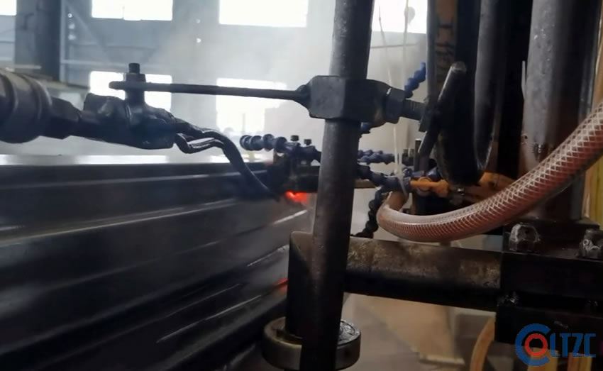 特大型盾构刀盘座轴承生成制造现场曝光